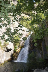 Fototapeta na wymiar waterfall france