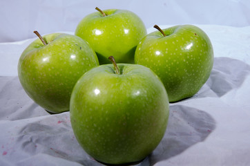 big green apples