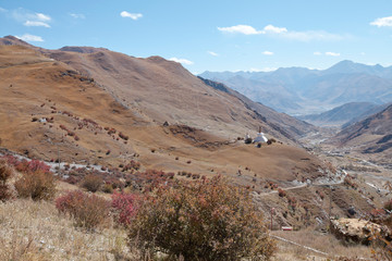 Cave Monastery in Tibet