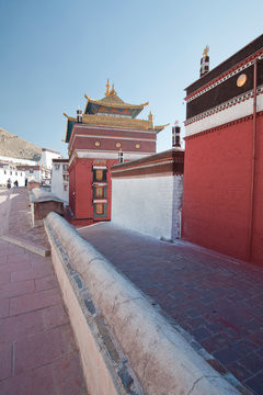 Monastery in Shigatse, Tibet