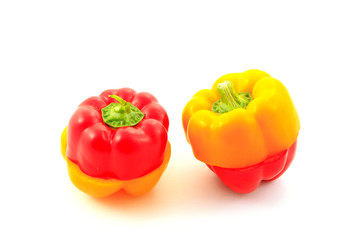 chopped color pepper