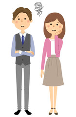 若いカップル　困る