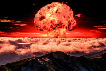 nuclear explosion