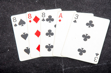 playing cards  poker hands