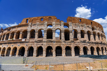 Rome Colosseum Architecture in Rome City Center