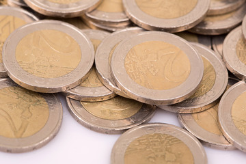 euro coins
