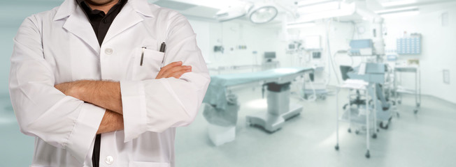 Doctor in operating room