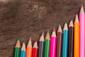 colorful pencils