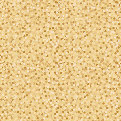 Abstract seamless pattern. Golden sand, grunge . Vector illustration.