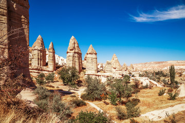 Love Valley in Cappadocia.