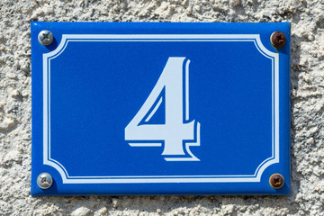 House Number Four - 4
