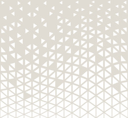 Fototapeta premium abstract seamless geometric triangle pattern vector background