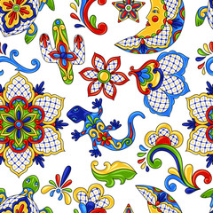 Obraz premium Mexican seamless pattern.