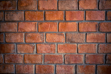 Red brick wall