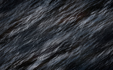 Dunkle Steinwand - Schiefer