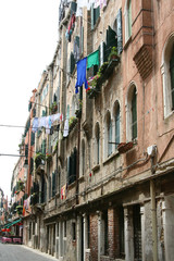 Fototapeta na wymiar Venice, street