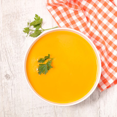 gourmet pumpkin soup