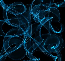 blue lines illustration