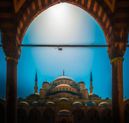 The Blue Mosque Istanbul, Turkey. Sultanahmet Camii.