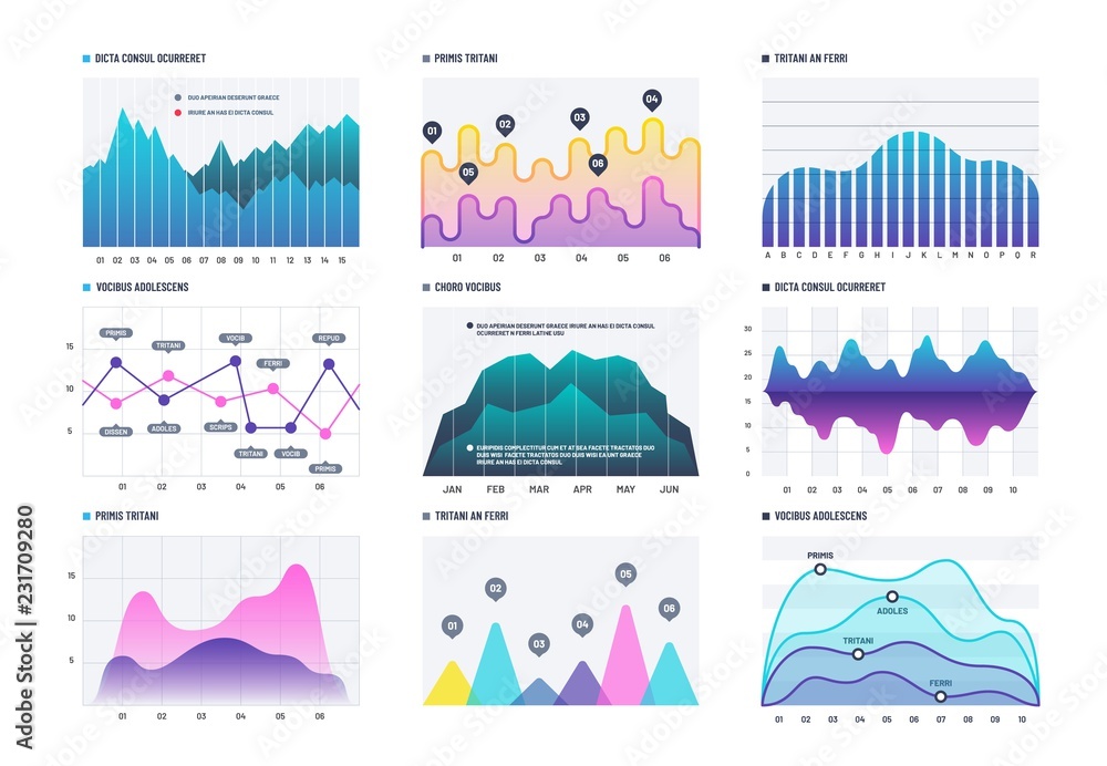 Canvas Prints infographic diagram. statistics bar graphs, economic diagrams and stock charts. marketing infographi