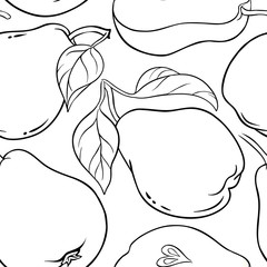 pear vector pattern