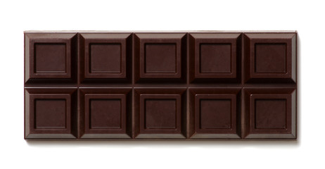 close up a chocolate bar