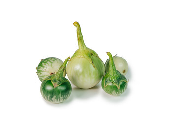 small eggplant on isolate