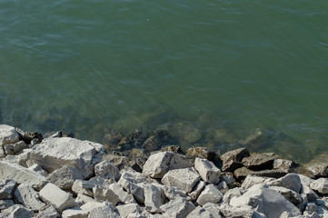 stones in the water