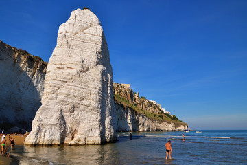 Felsen Pizzomunno in Vieste | Gargano