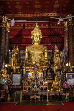 Laos - Luang Prabang - Wat Mai (Vatmay)