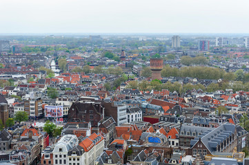 aerial view of utrecht