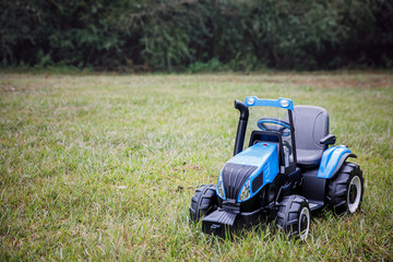 Child's Outdoor Toy Tractor Just Like Dad's Farm Equipment
