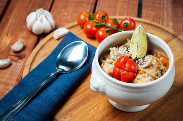 Pho Bo - chicken noodle soup, Thai food