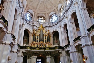 Dresden, Hofkirche, Silbermann-Orgel