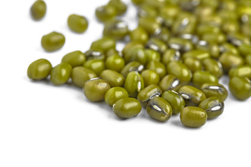Mung bean background isolated