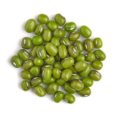 Mung bean background isolated