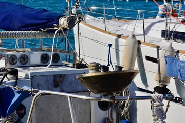 Yacht an der C&ocirc;te d&rsquo;Azur