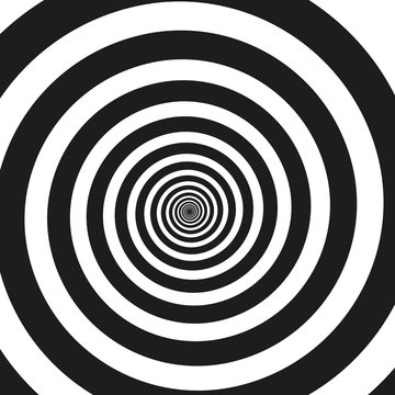 moving hypnotic spiral