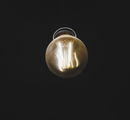 Incandescent lamps. Edison lamp 