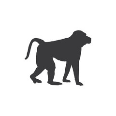Monkey vector icon