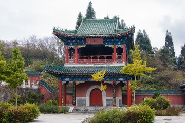 Obraz na płótnie Canvas Tianmenshan Temple