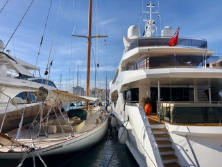 Yachthafen in Cannes