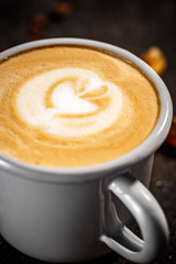 Close up of fresh coffee