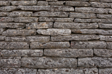 Drystone wall in Alberobello, Puglia, Italy