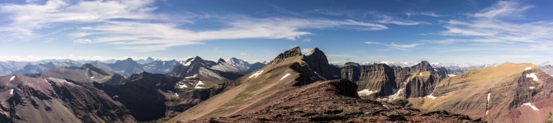 Fototapeta na wymiar View of Mt. Siyeh, Glacier National Park, Montana