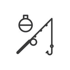 Fishing vector icon