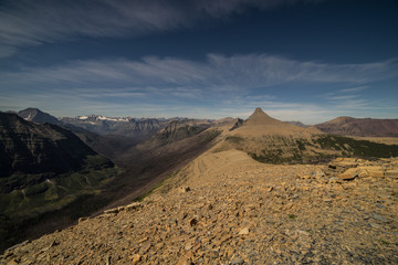 Summit of Mt. Helen, Glacier National Park, Montana