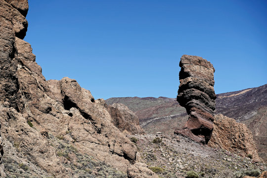 Los Roques de Garcia, Las Cañadas, Teide Nationalpark, Teneriffa, Kanarische Inseln, Spanien, Europa