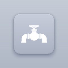 Tube, Pipe button, best vector