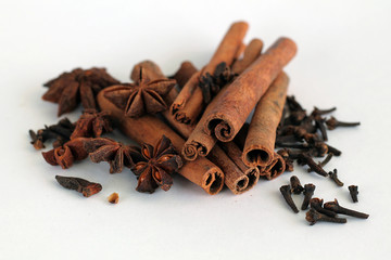Anise and cinnamon.